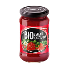 RUDOLFS Organic Strawberry Jam 400g