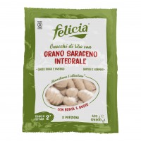 felicia GF Rice Gnocchi with Whole meal Buckwheat 400g product thumbnail 2