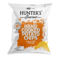 HUNTER FOODS GF Hand Cooked Potato Chips with Sweet Chilli Chutney 40g product thumbnail 2