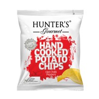HUNTER FOODS GF Hand Cooked Potato Chips with Hot Chilli Peppers 40g product thumbnail 2