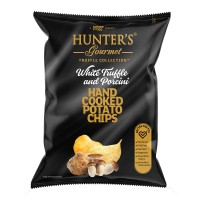 HUNTER FOODS GF Hand Cooked Potato Chips with White Truffle & Porcini 125g product thumbnail 2