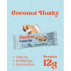 Heraw Health Food  GF Protein Coconut Husky Bar 55g 