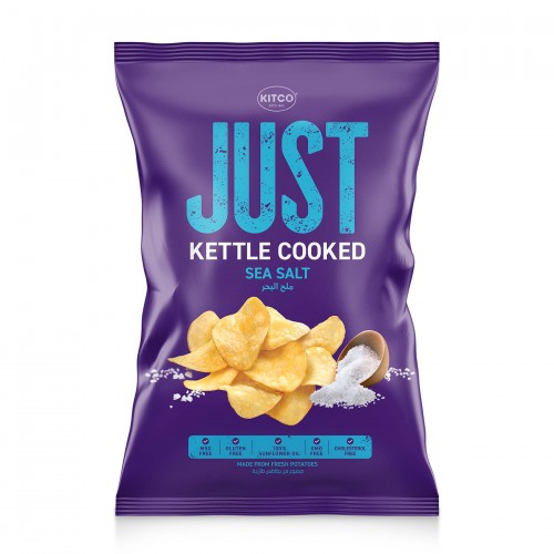 KITCO Kettle Cooked Sea Salt  Chips 40g