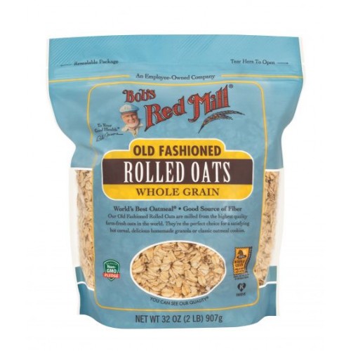Bob's Red Mill  Old Fashioned Rolled Oats  Whole Grain 907g