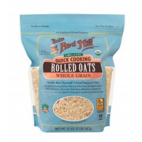 Bob's Red Mill Organic Quick Oat Rolled 907g product thumbnail 4