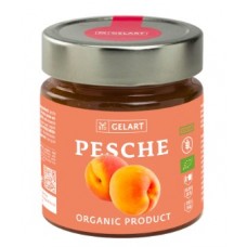GELART  ORGANIC  PEACH JAM 300g