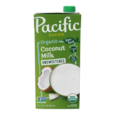 Pacific Foods Organic Original Unsweetened Coconut Drink 946 ml