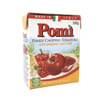 Pomi Finely Chopped Tomatoes with Pepper & Chili 390g product thumbnail 2