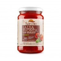 Sarchio Organic GF Ready Tomato Sauce with Basil 340g product thumbnail 2