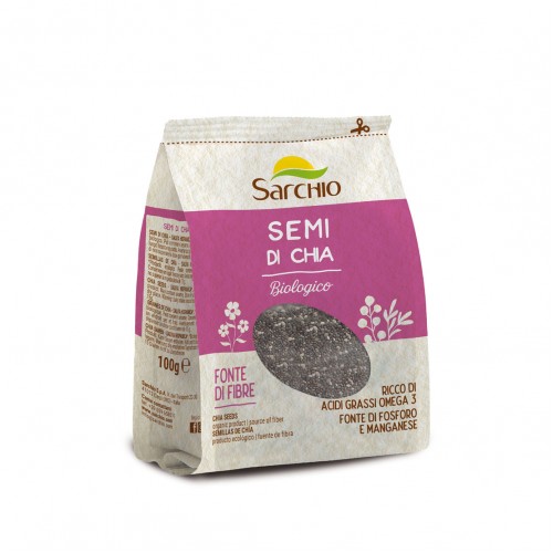 Sarchio Organic GF Chia Seeds 100g 