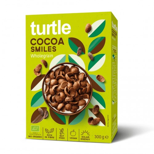 turtle Organic Cocoa Smiles 300g 
