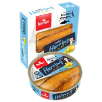 Banga Smoked Herring Fillet in Oil 120g product thumbnail 2