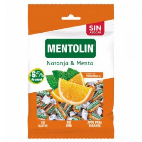Mentolin Orange & Menthol Candy 100g 