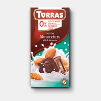 Torras Milk Chocolate with Almonds 75g product thumbnail 2
