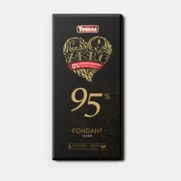 Torras Dark 95% Cacao Chocolate with sweetener 100g product thumbnail 2