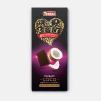 Torras Dark Chocolate with Coconut 125g product thumbnail 2