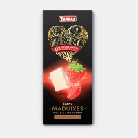 Torras White Chocolate with Strawberries 125g product thumbnail 2