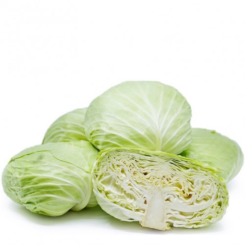 Organic White Cabbage  1kg 