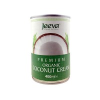 Jeeva organic coconut cream 400ml product thumbnail 2