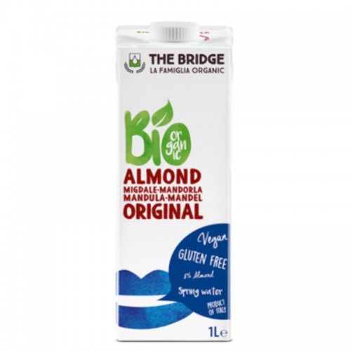 The Bridge Organic  Gluten Free Almond Milk 1 Litre
